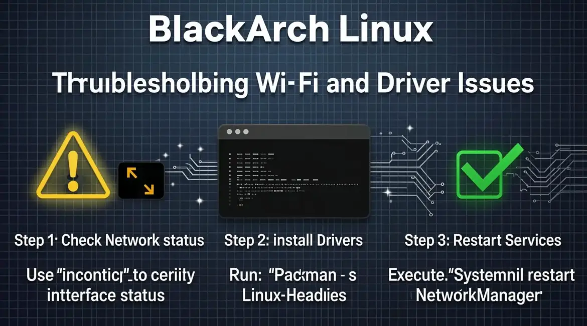 How to Fix Wi Fi and Driver Issues on BlackArch Linux