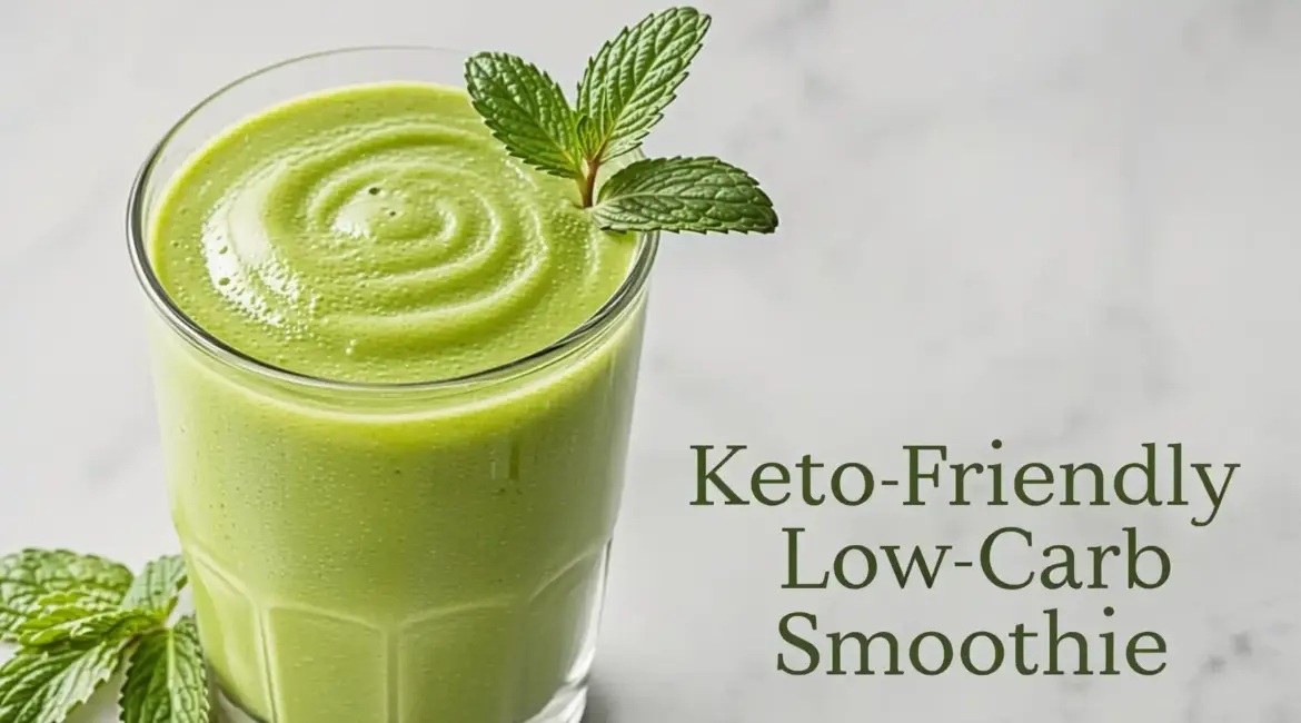 Keto Friendly Low Carb Smoothie
